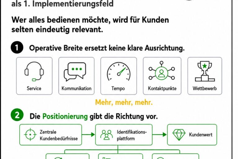 Positionierung